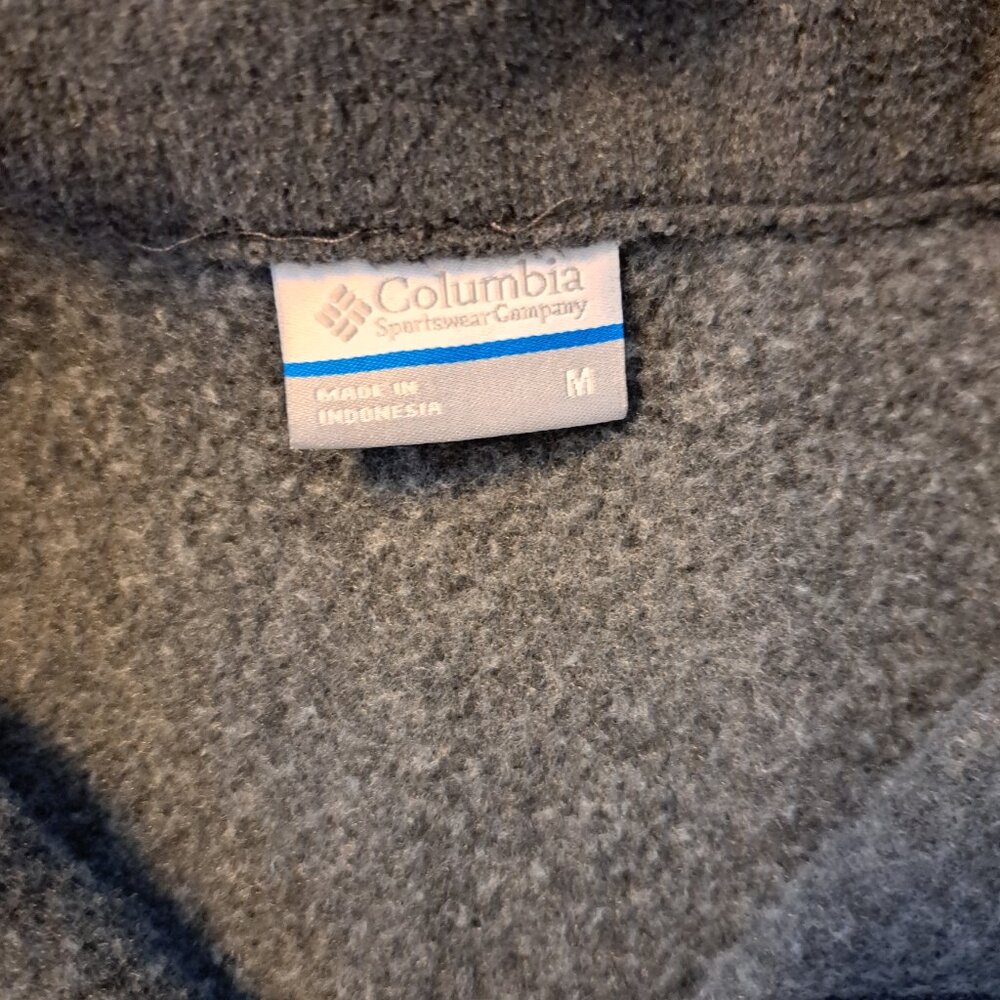Columbia Ladies Benton Springs Gray Vest full zip Size Medium - Picture 4 of 7